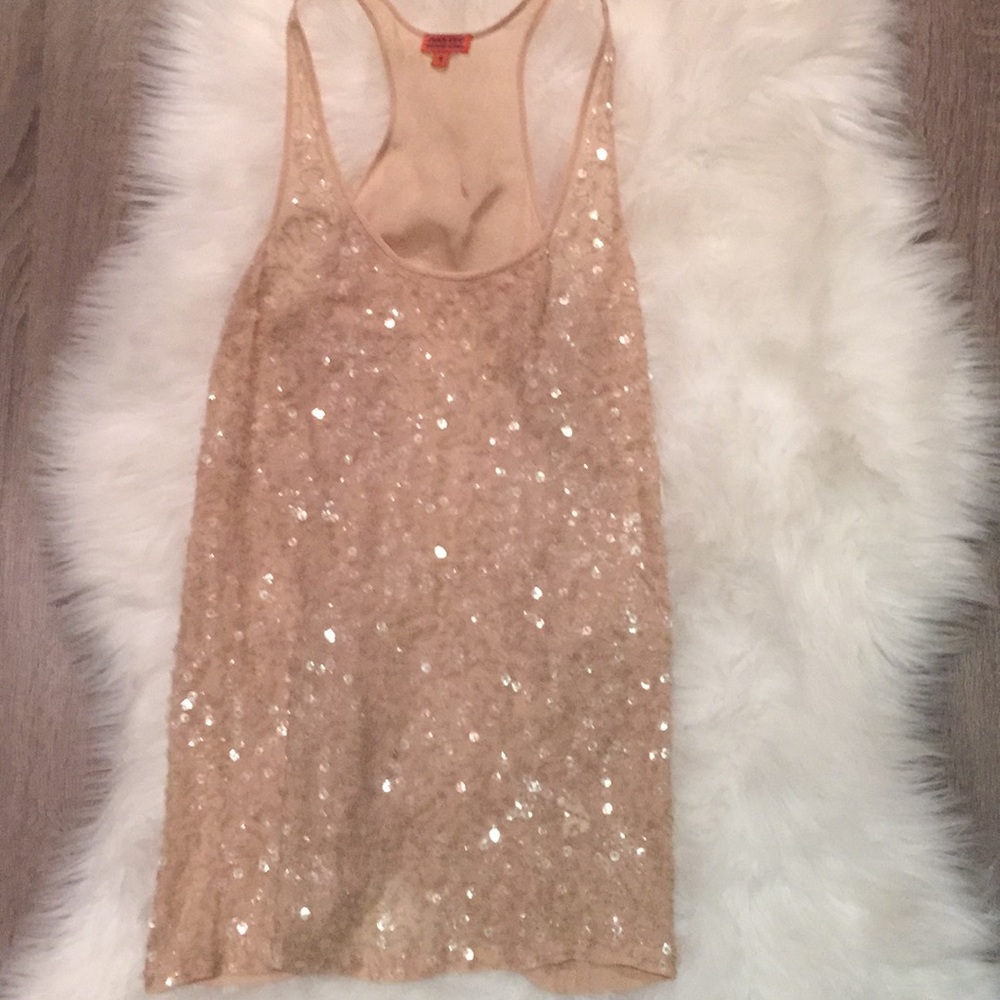 ⭐️Chan Luu sequin camisole top evening Sleeveless
